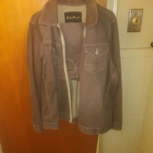 Women's Brown Jacket And Pants Set